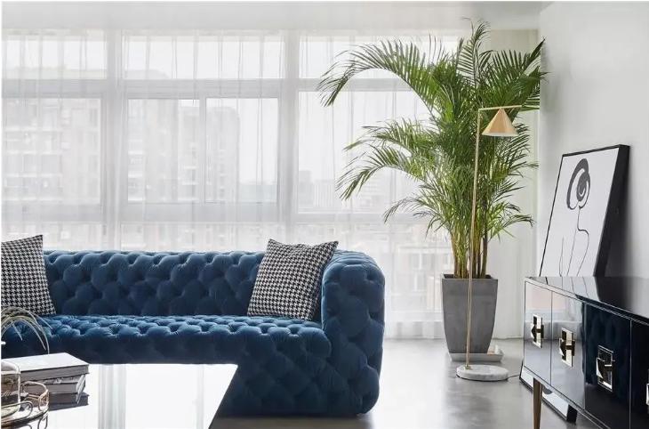 沙发不靠墙沙发后方如何利用,沙发不靠墙背后靠山怎么做