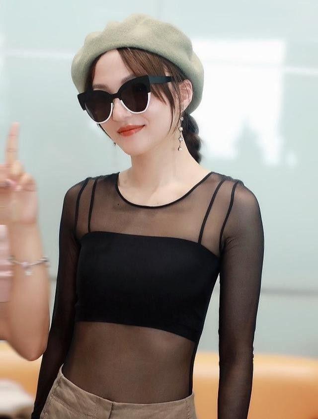 张韶涵穿马甲线的照片,张韶涵穿马甲线衣服