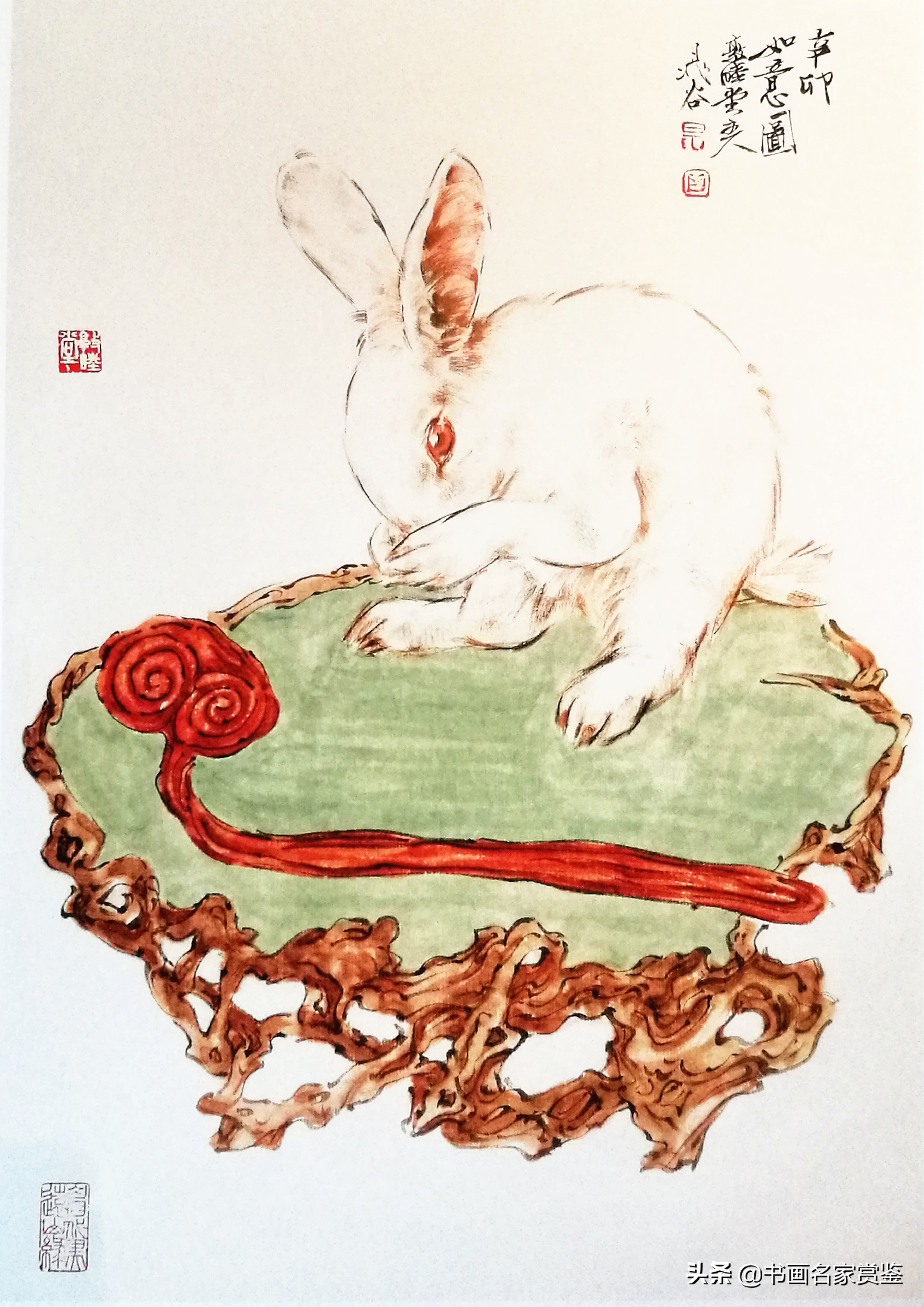 灵芝九折楚莲醉，翾风一叹梁庭秋——晁谷先生笔下的灵芝入画