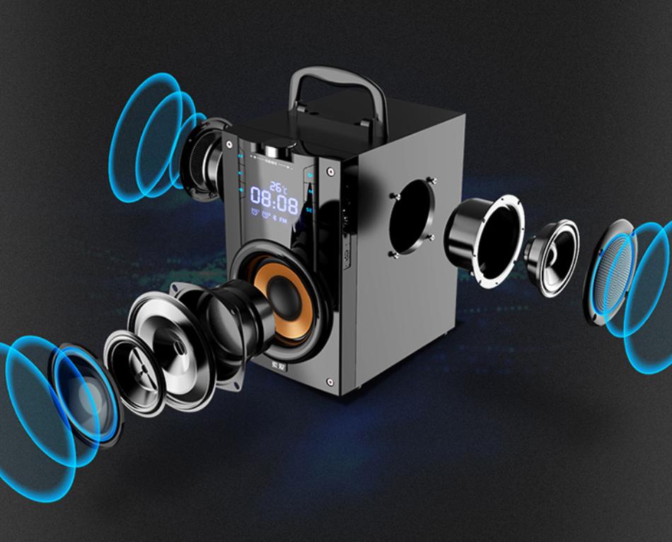 手提广场舞音箱无线麦克风,爆款手提式广场舞音箱