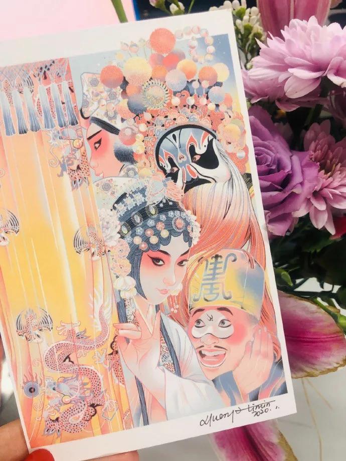 超仙插画,超仙手绘插画