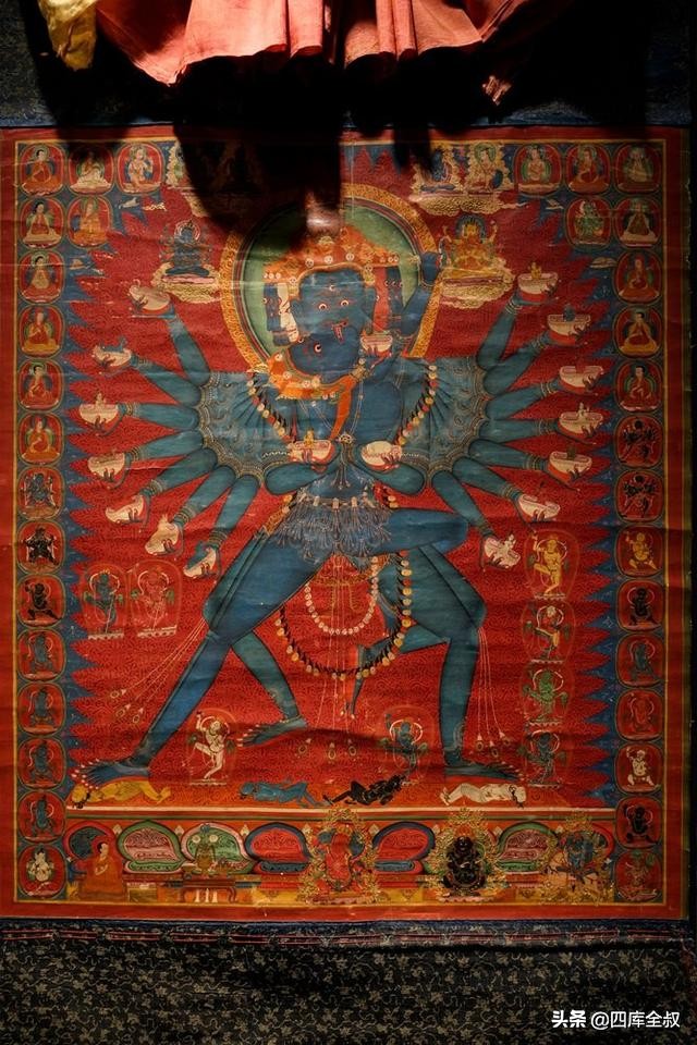 唐卡艺术100幅,了解一下西藏唐卡艺术作品