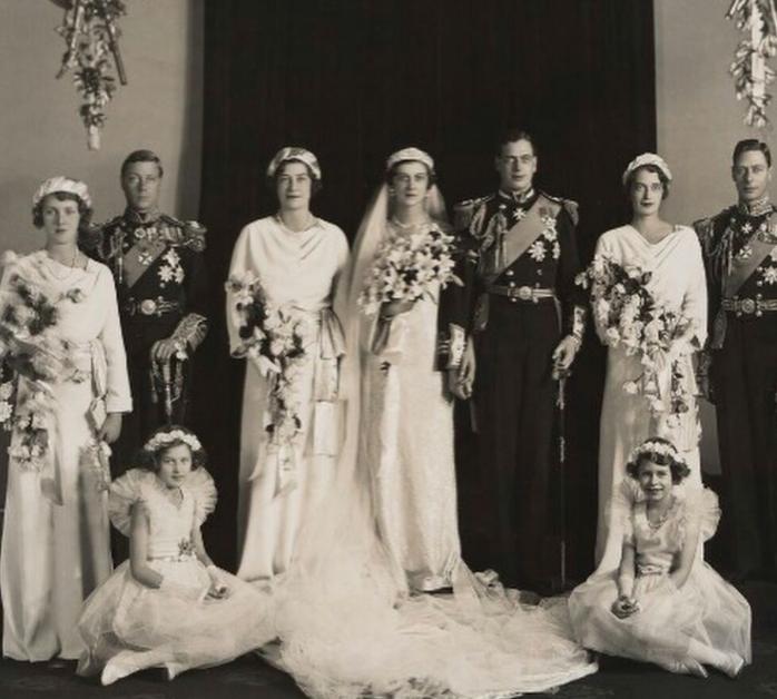 玛丽娜公主英国婚礼,英国王室玛丽娜