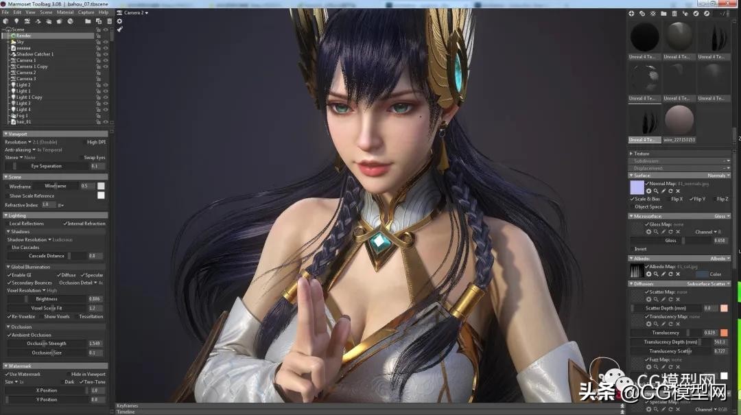 「榜单」202005期CG模型网作品展