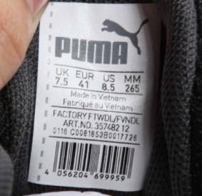 puma彪马怎么辨真假,puma彪马怎么看真的假的