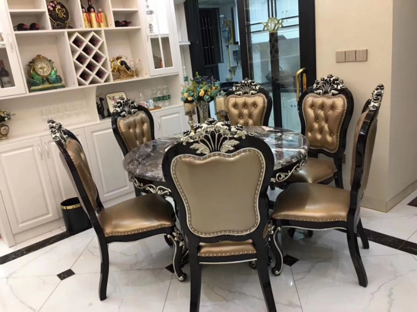 欧式风格餐台设计,欧式餐台布置