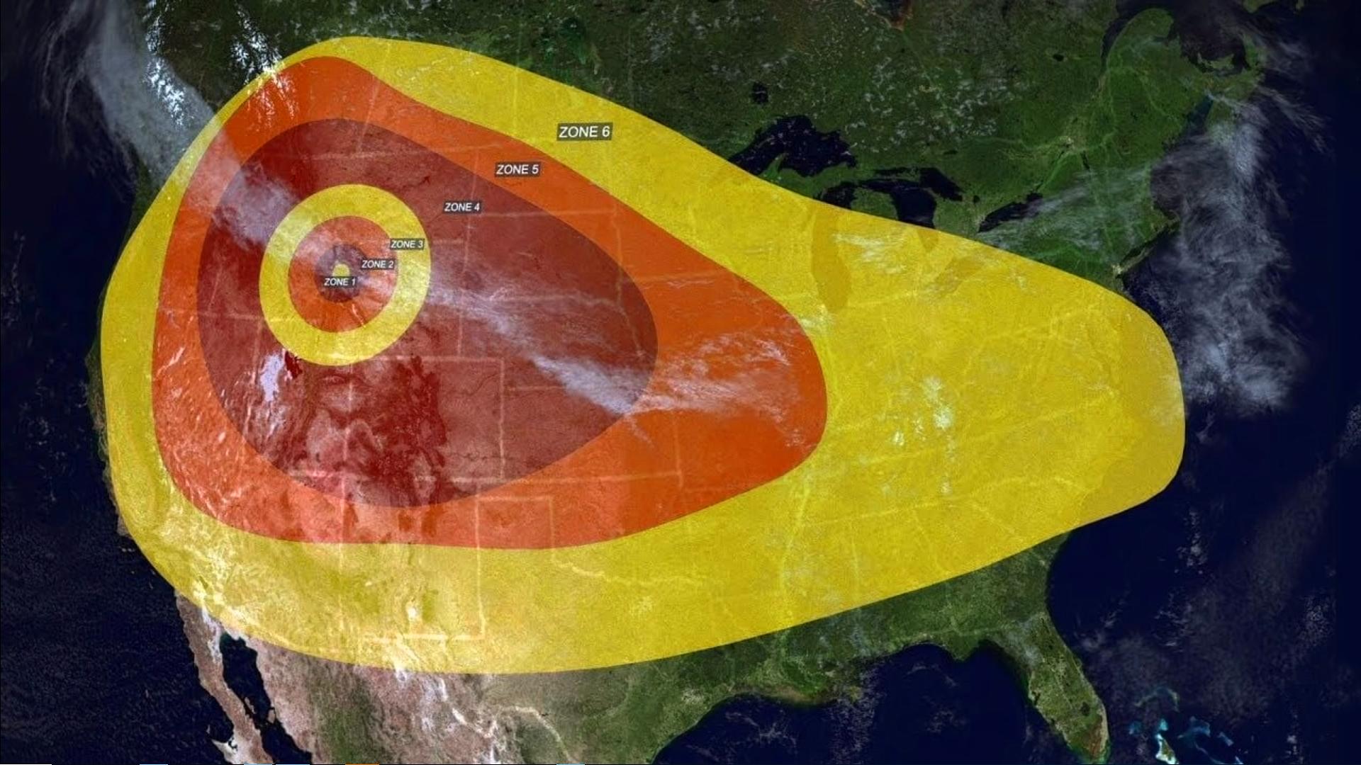 黄石火山超级大爆发逃生,黄石超级火山濒临爆发