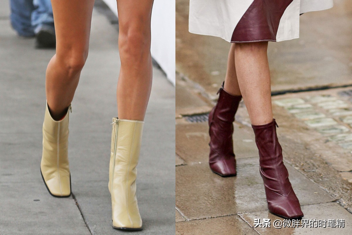 以前看不上的鞋,今年流行什么样的方跟鞋