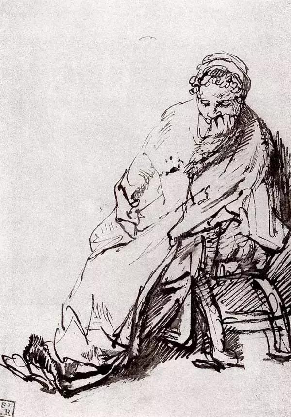 巨匠鲁本斯的素描作品图片,鲁本斯顶级素描