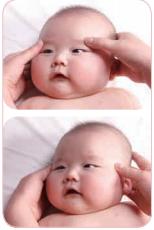 怎样的按摩手法能缓解宝宝鼻塞,婴儿鼻塞不通气小妙招抚触