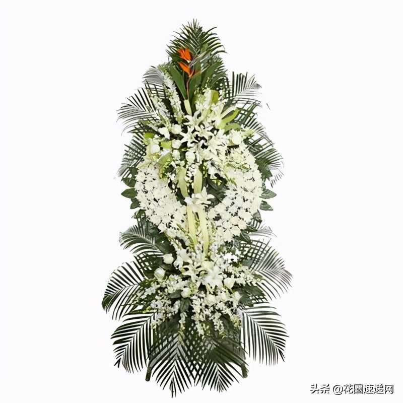 丧事鲜花花篮多少钱一个,白事花篮送一个还是送两个好花篮