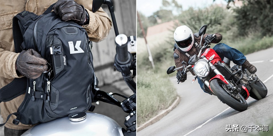 复古机车女骑首选,高颜值机车背包女