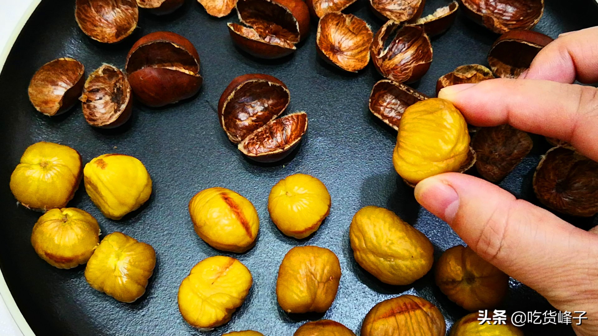 炒板栗怎么不进沙,炒板栗南瓜需要去皮吗