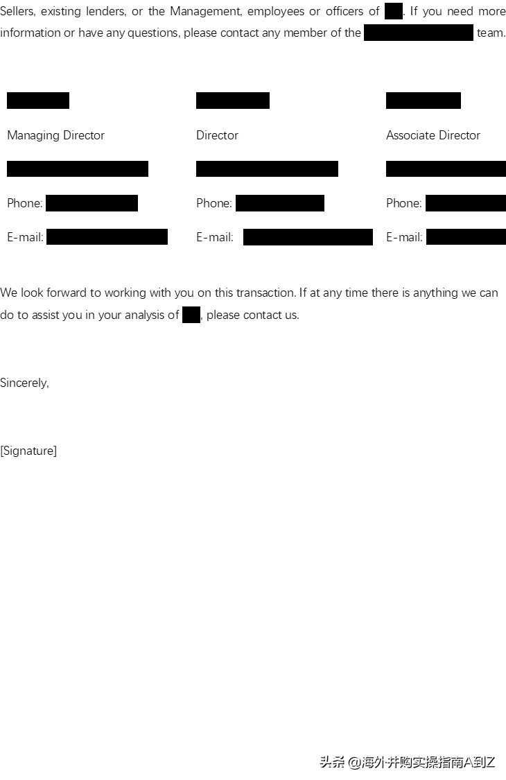 海外并购协议的流程,海外并购实操指南