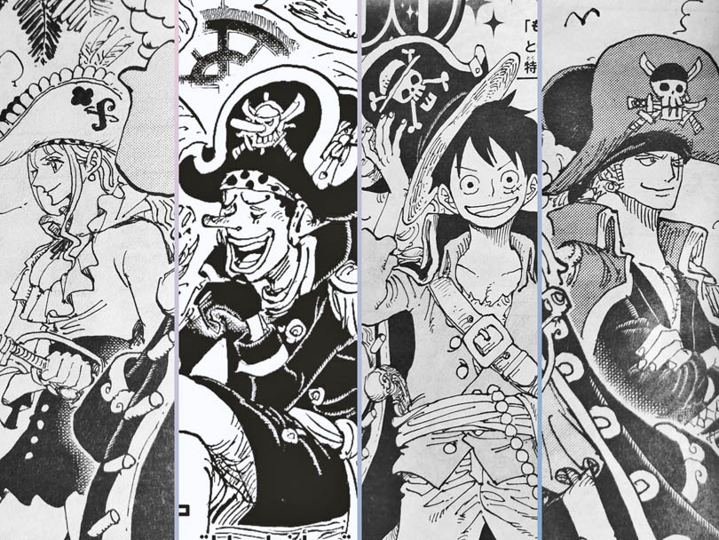 海贼王1025话情报全图,海贼王1045话全图解析