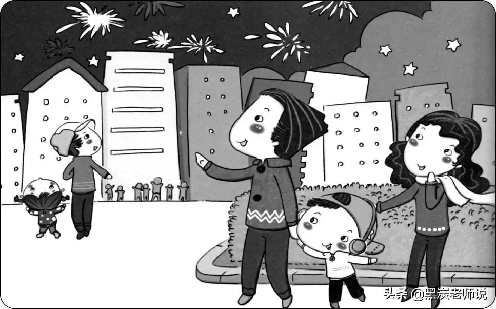 二年级期末常考看图写话与答案,二下语文分层卷第一单元看图写话