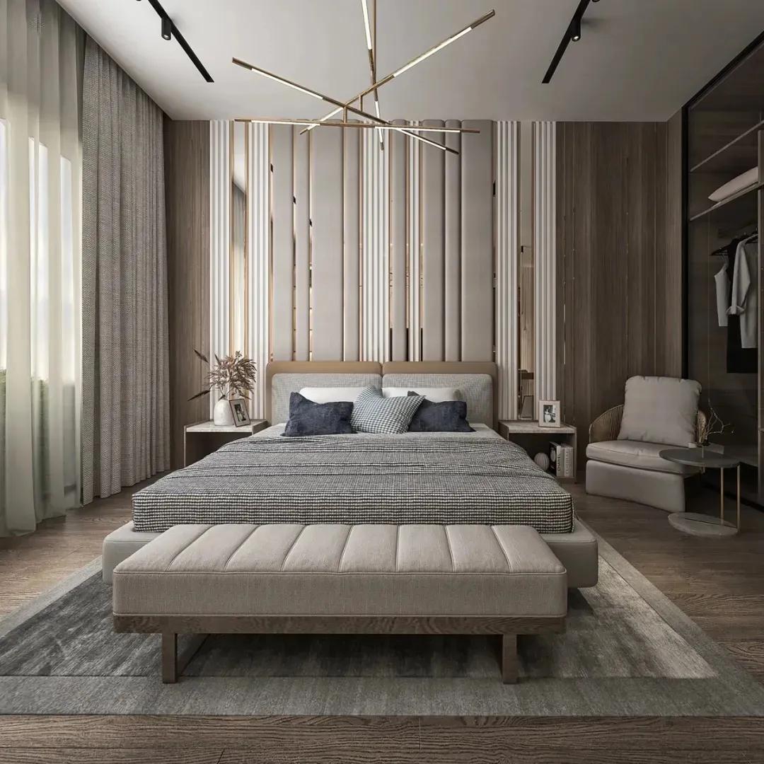 卧室不要飘窗怎么设计大方,卧室不要衣柜怎么布置才好看