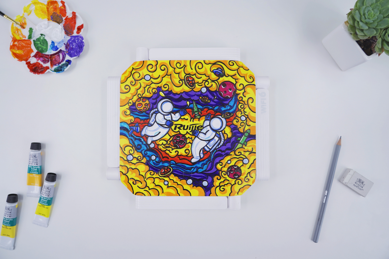 锐捷星耀X32Pro路由器,高速全能锐捷星耀x32路由器体验