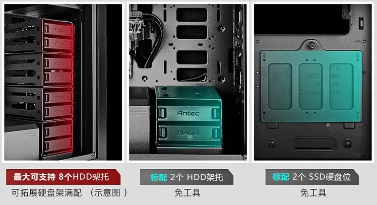 硬盘位少的小机箱推荐哪款,多盘位电脑机箱推荐