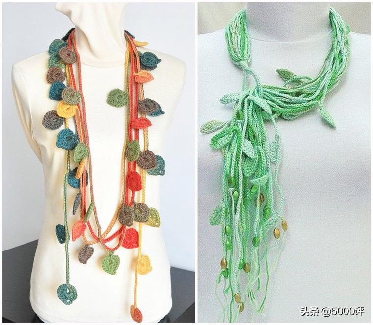 钩织饰品小星星,精品小饰品钩织