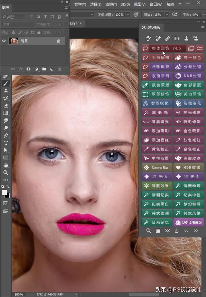 portraiture磨皮插件m1版本,fcpx调色磨皮插件