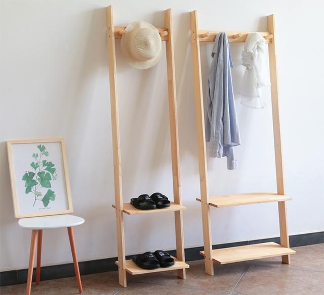 如何整理凌乱的挂衣架,收纳衣服结实又耐用的简易衣架