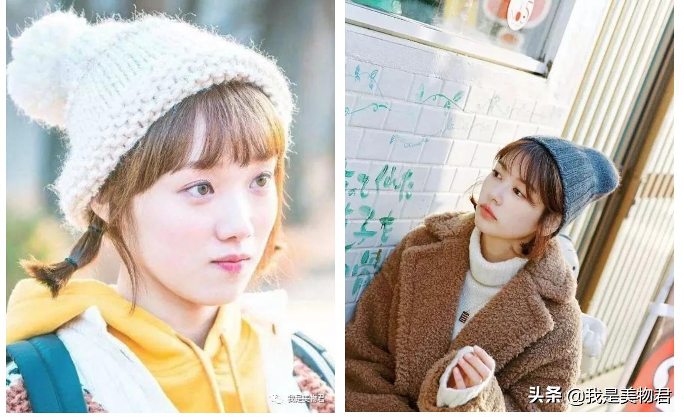 圆脸胖妹妹帽子显脸小推荐,买帽子宽和细哪种条纹显脸小