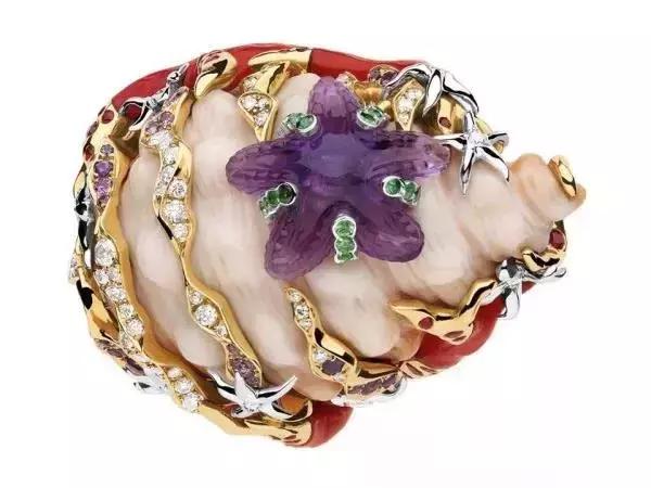 海边贝壳首饰,小众首饰戒指贝壳