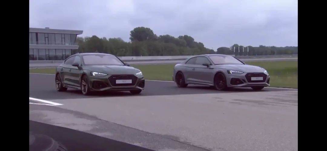 2021款奥迪rs5sportback零百实测,奥迪rs5轿跑天云灰