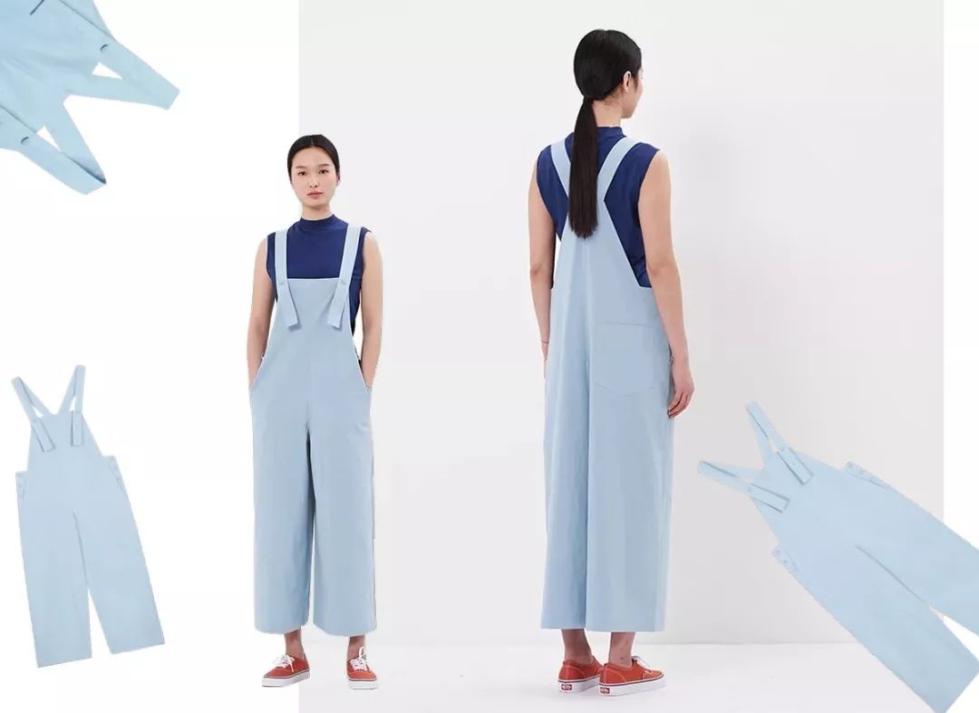 穿上背带裤,校门口保安叔叔都不拦我