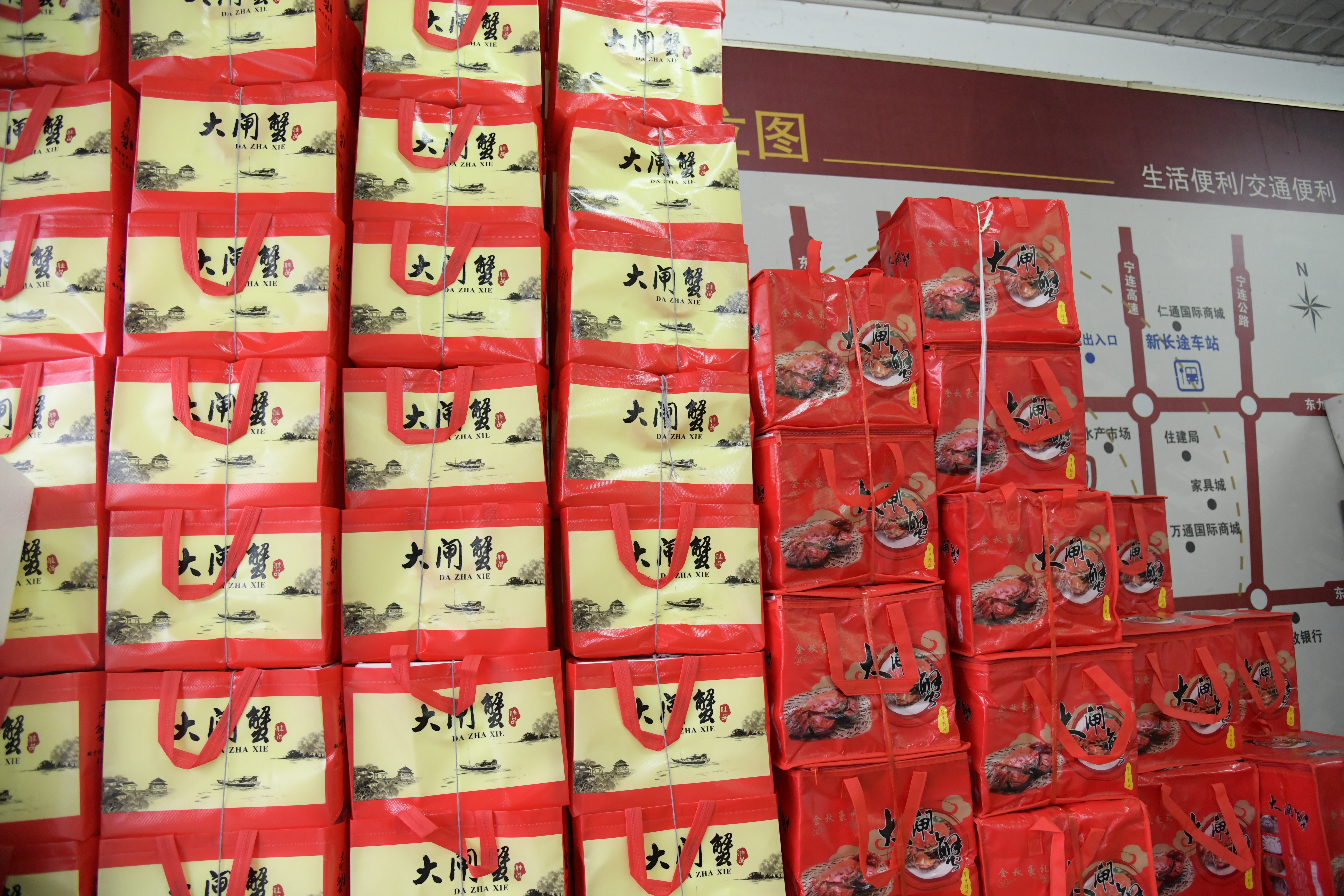 洪泽湖大闸蟹交易市场,洪泽湖大闸蟹批发价格最新行情