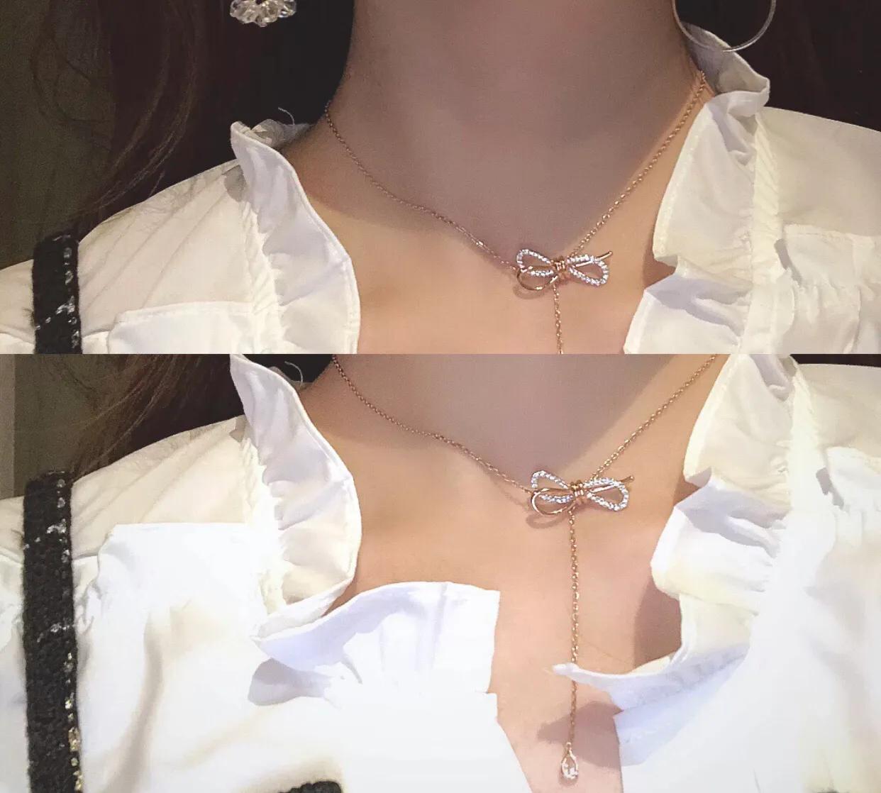 施华洛世奇项链质量问题能退吗,施华洛世奇蓝色天鹅项链款式真假