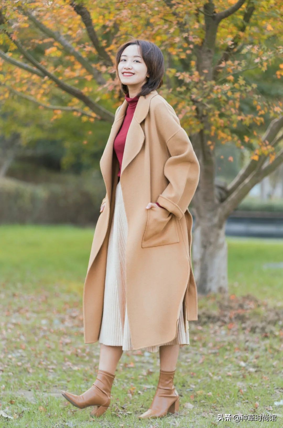 原绒深驼色最佳颜色搭配,哪些驼色系适合春夏穿