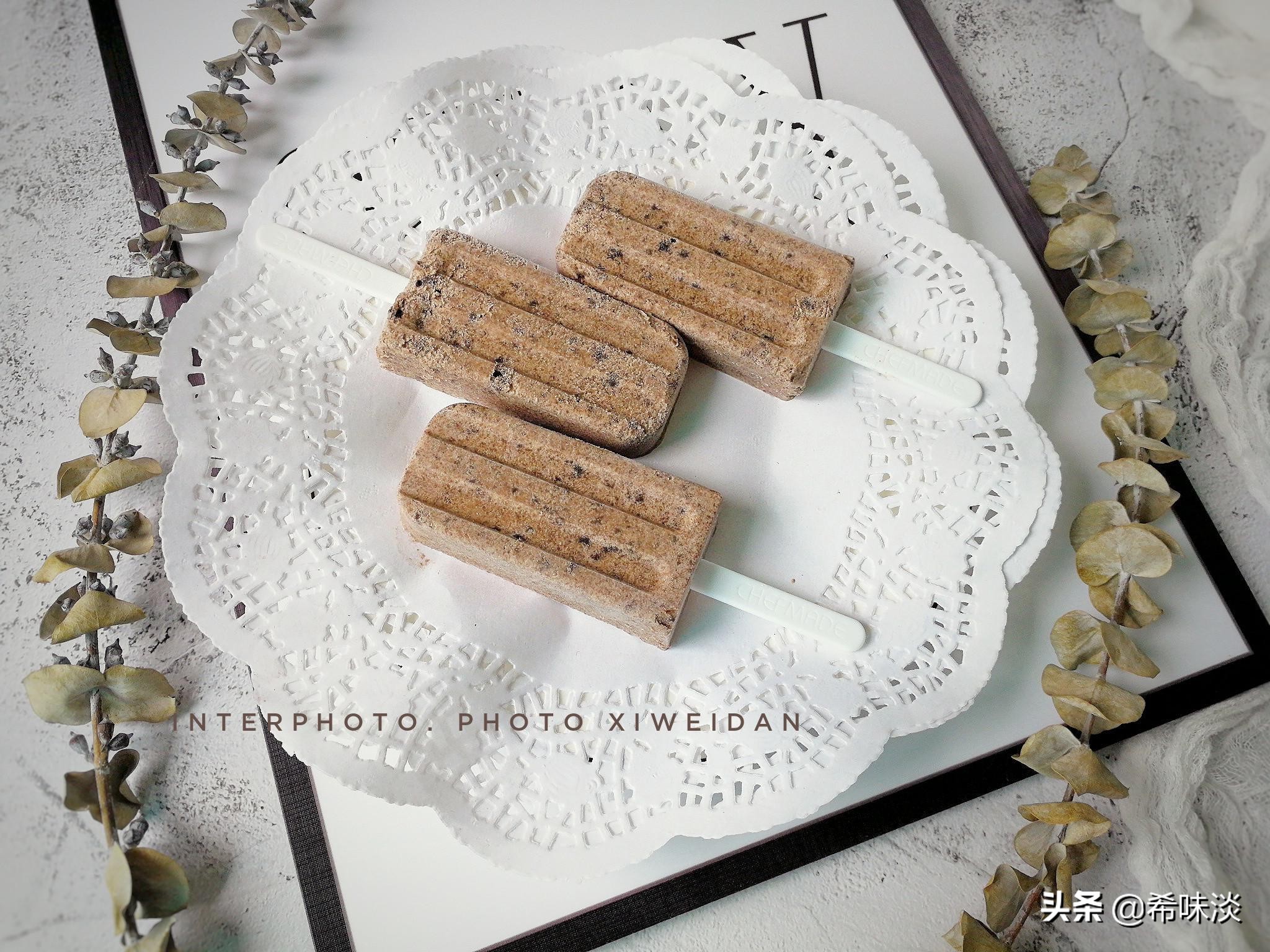 饼干吃不完怎么做美食,饼干雪糕简单又好吃