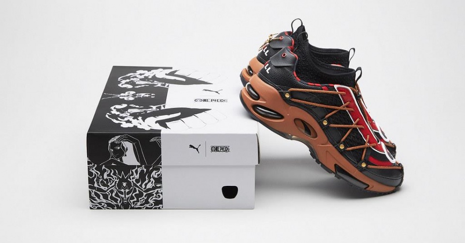 海贼王联名款潮牌鞋,puma与海贼王联名球鞋