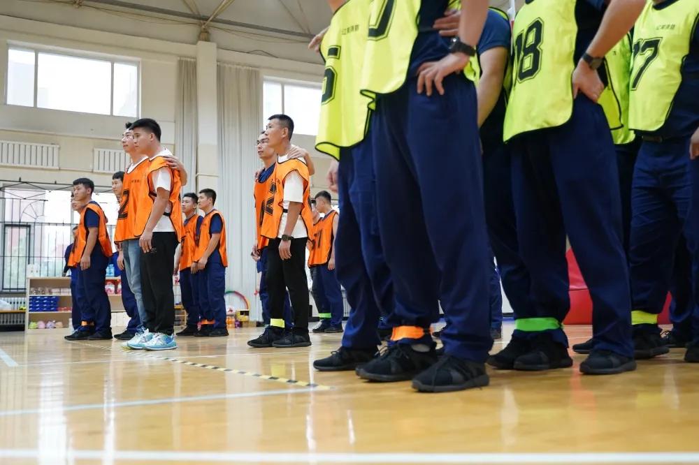 消防大队举办消防运动会,消防志愿活动火焰蓝