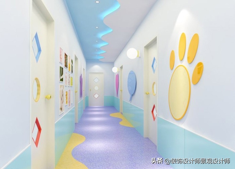 幼儿园课桌椅,幼儿园设计案例效果图