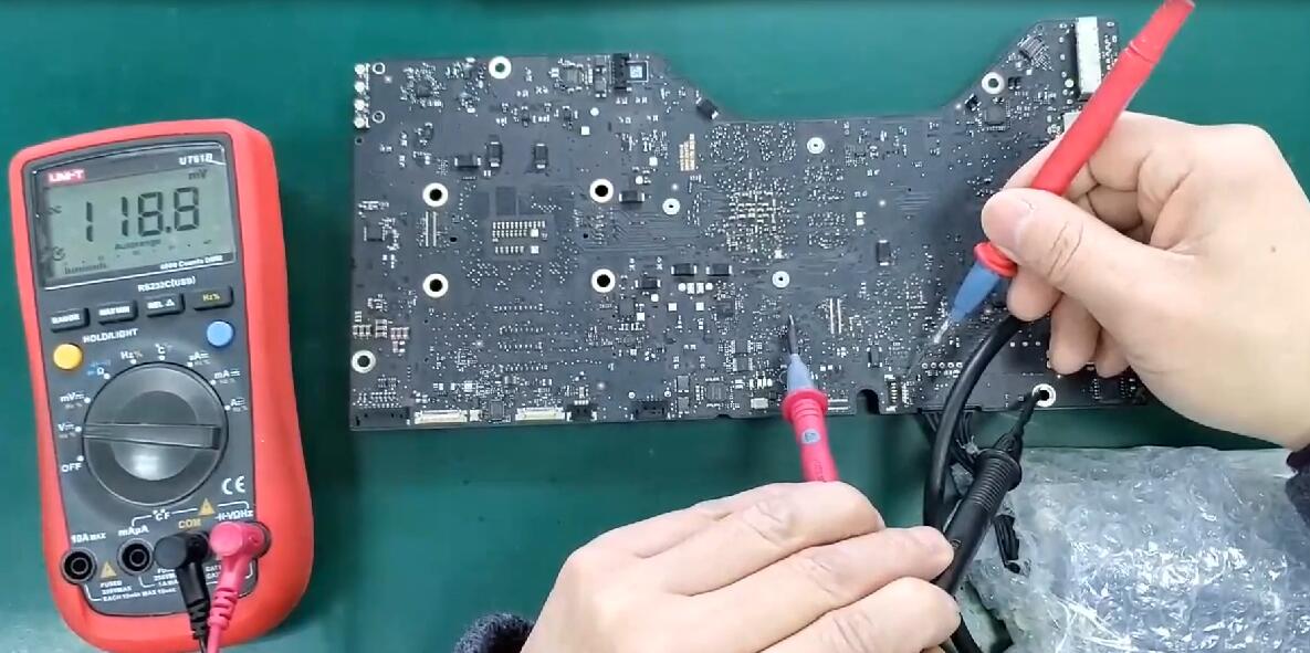 a1418苹果一体机主板维修,a1418一体机不开机