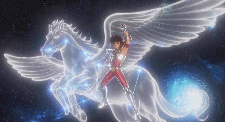 还记得当年的圣斗士星矢吗,学了三年动画还原圣斗士星矢