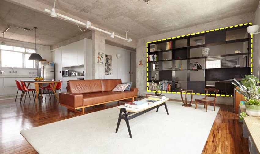 隔断做柜子和门一体,隔断做柜子再加隐形门效果