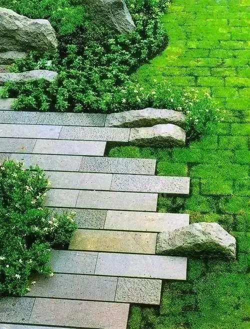 庭院铺装哪种方式效果最好,庭院地面铺装大理石效果图