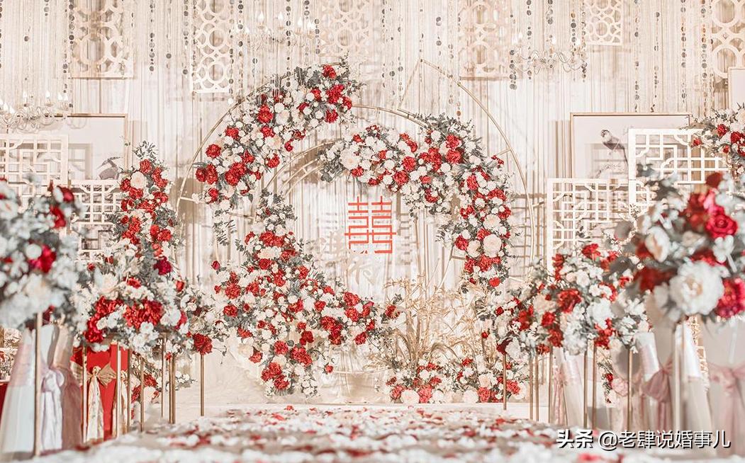 新中式婚礼震撼现场,黄桥宾馆新中式婚礼