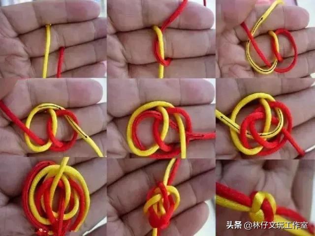 文玩绳结打结方法大全,文玩佛珠手串绳结
