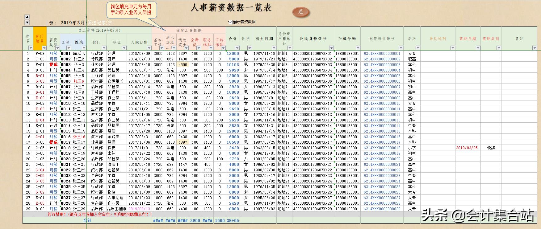 工资管理系统数据流程图,如何制作工资表自动计算个税