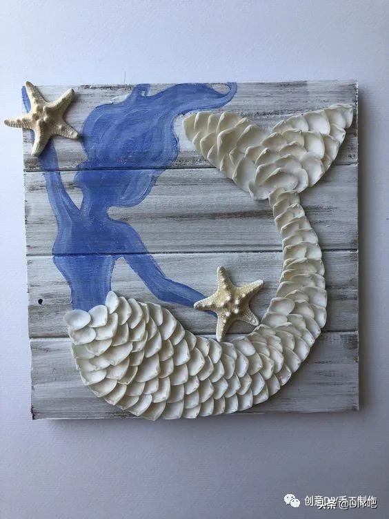 贝壳创意手工制作,贝壳手工制作大全创意一年级