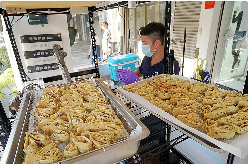 台湾美食五彩缤纷,台湾美食鱼子蛋卷