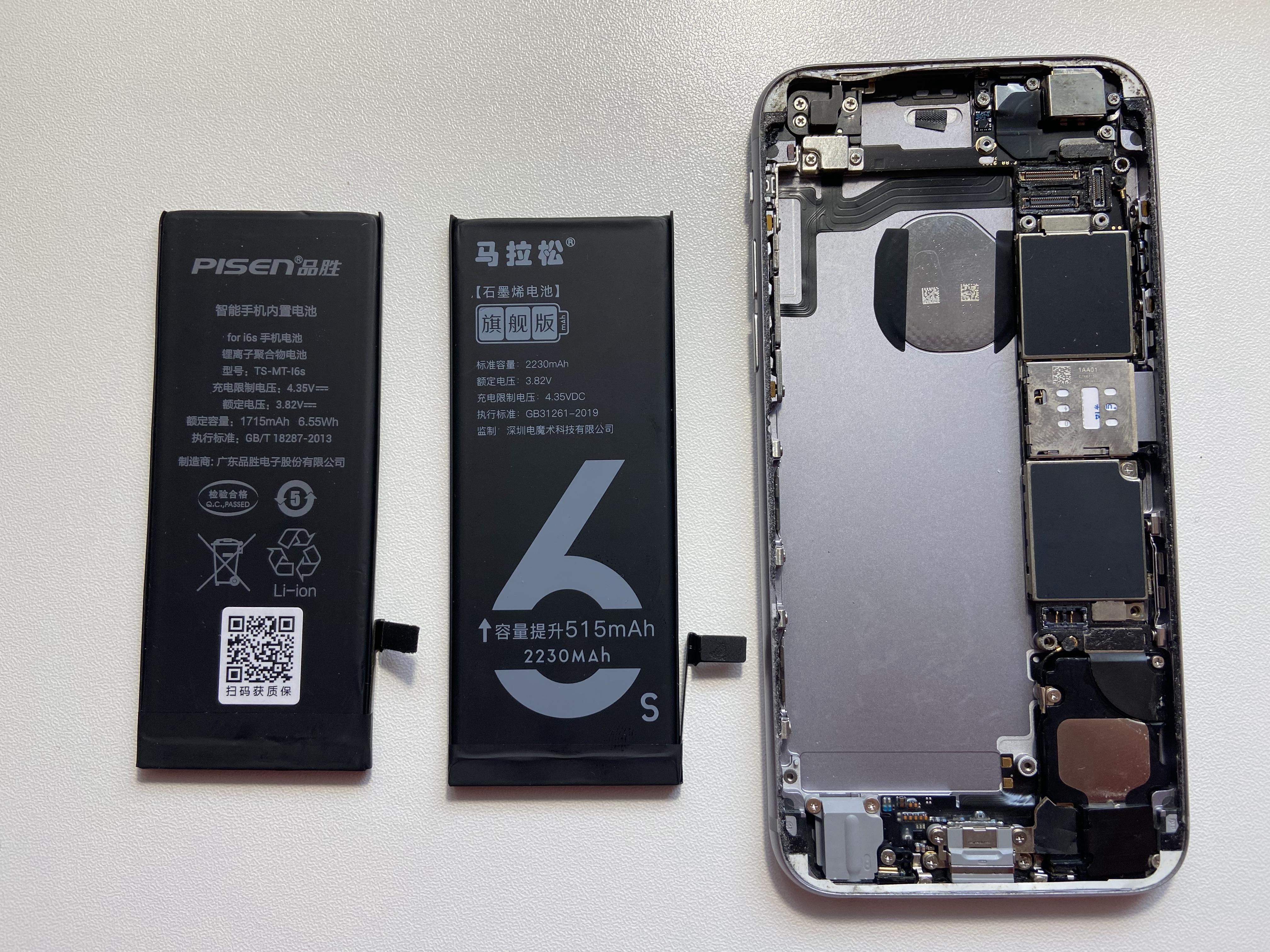 给四年前的iPhone6s换上这款电池，竟然满血复活，恢复如初