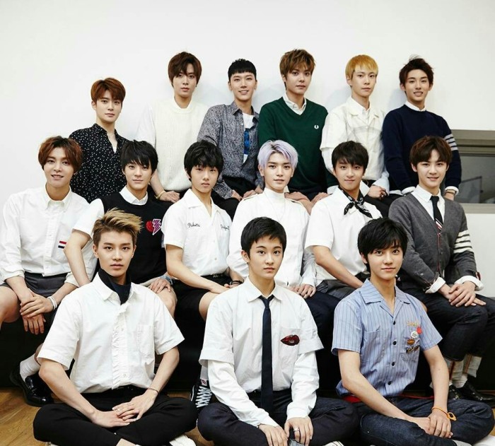 nct刚出道和exo同台,nct追星成功exo