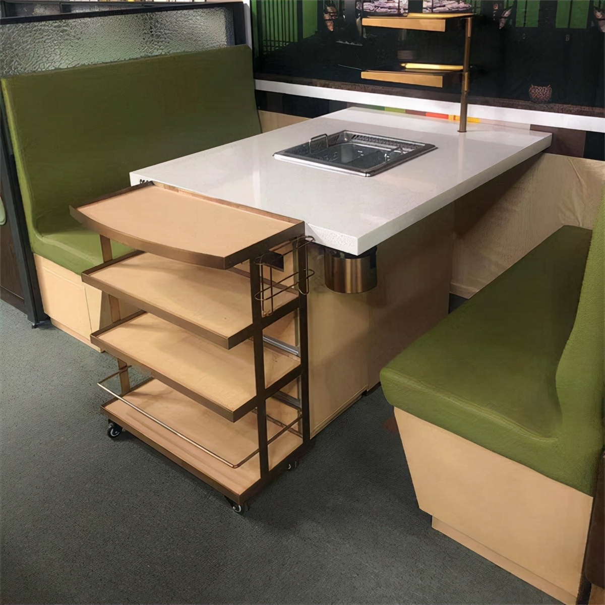 海底捞火锅小挂篮,海底捞火锅挡板怎么装