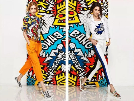 嘻哈风彩色着装,嘻哈色彩潮牌服饰